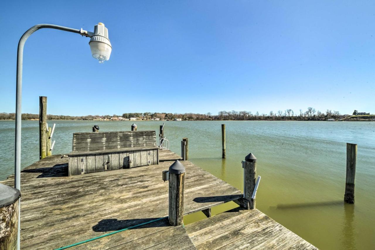 Waterfront Montross Home With Private Boat Slip! Екстер'єр фото