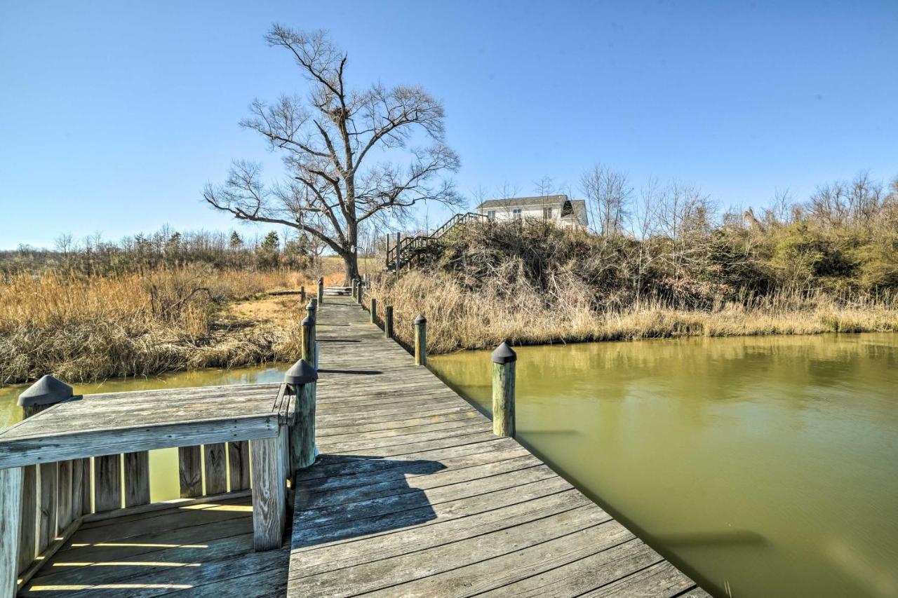 Waterfront Montross Home With Private Boat Slip! Екстер'єр фото