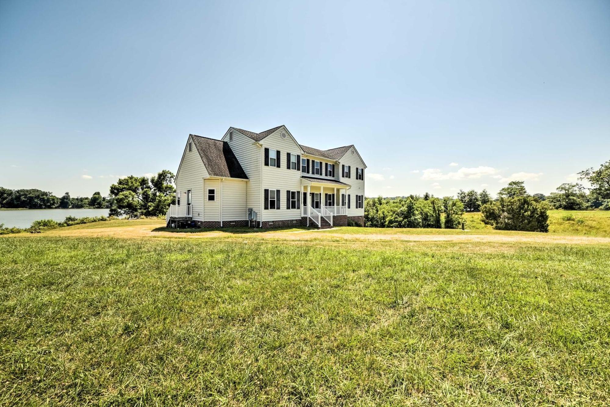 Waterfront Montross Home With Private Boat Slip! Екстер'єр фото